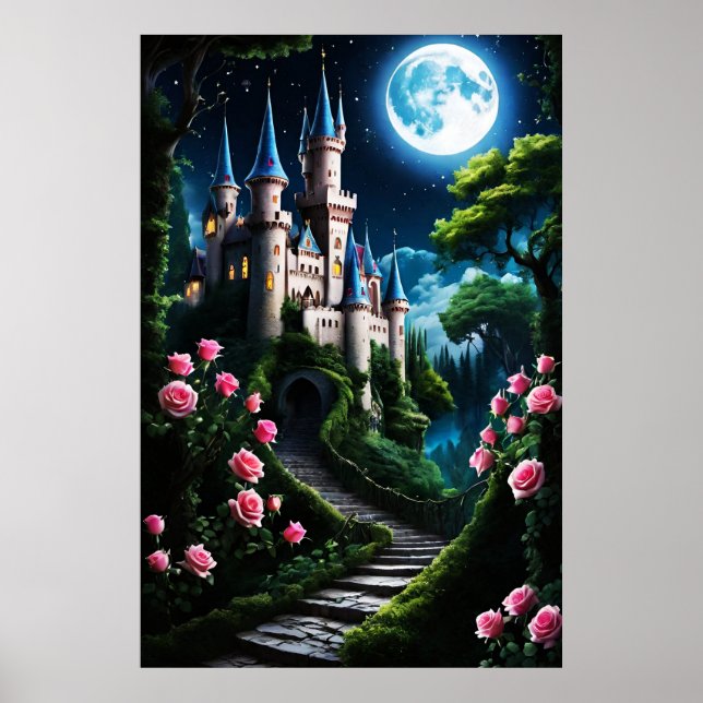 Fairy Tale Burg Fantasy Poster (Vorne)