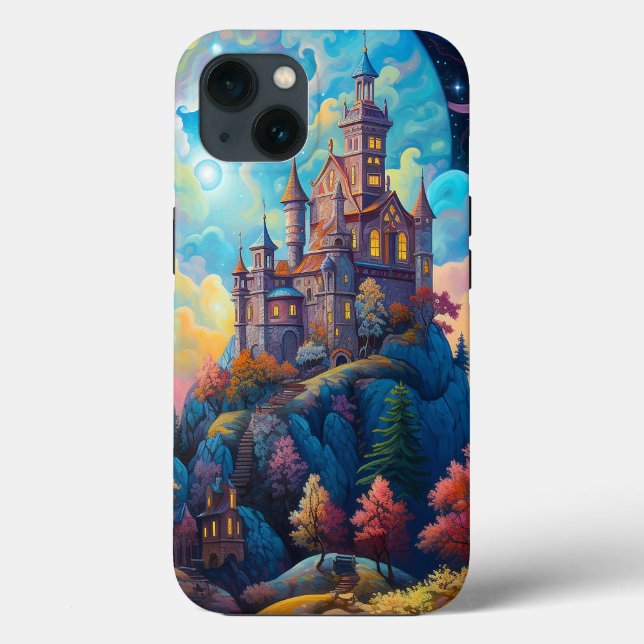 Fairy Tale Castel Fantastische Bergwelten Case-Mate iPhone Hülle (Rückseite)