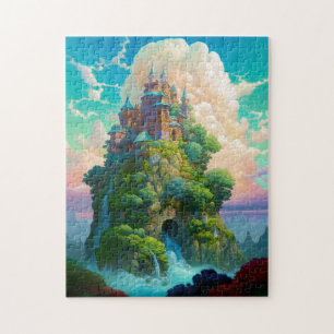 Fairy Tale Castel Fantastische Bergwelten Puzzle