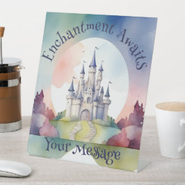 Fairy Tale Castle Party Sockelschild