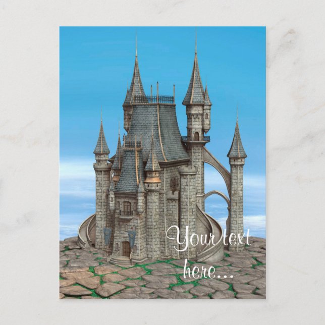 Fairy Tale Castle Postkarte (Vorderseite)