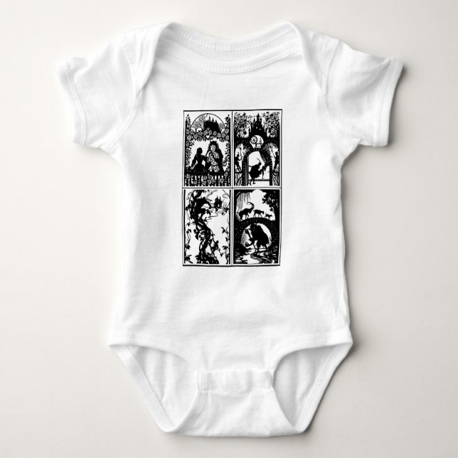 Fairy Tale Collection  Baby Bodysuit Strampler (Vorderseite)