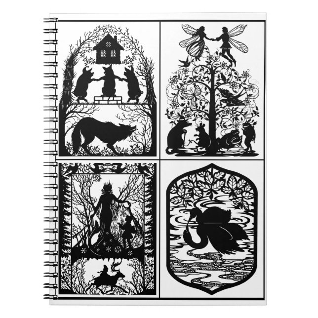 Fairy Tale Collection Notebook Notizblock (Vorderseite)