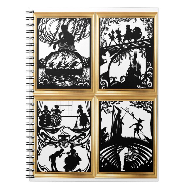 Fairy Tale Collection Notebook Notizblock (Vorderseite)