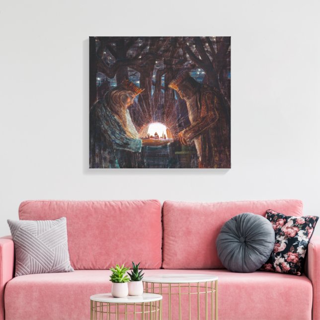 Fairy Tale of Kings | Mikalojus Ciurlionis | Leinwanddruck (Insitu (Wohnzimmer))