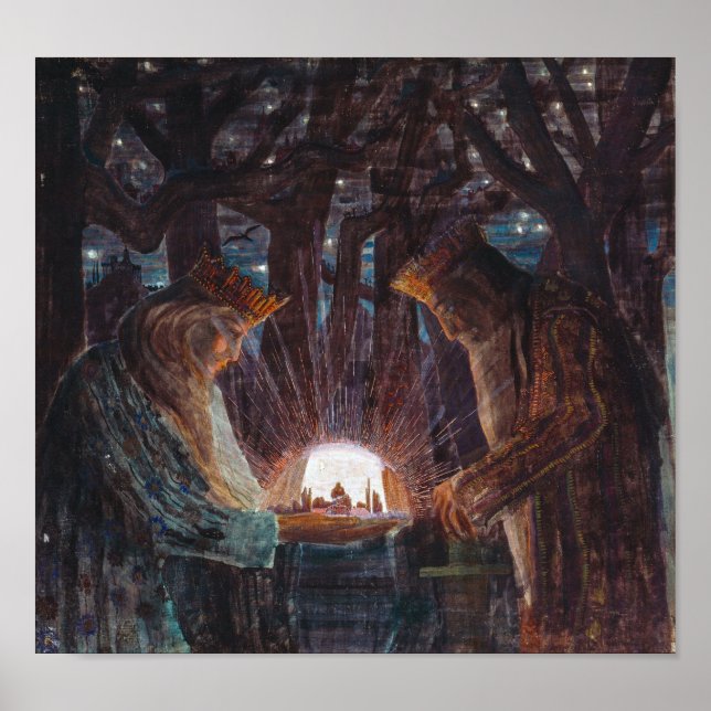Fairy Tale of Kings | Mikalojus Ciurlionis | Poster (Vorne)