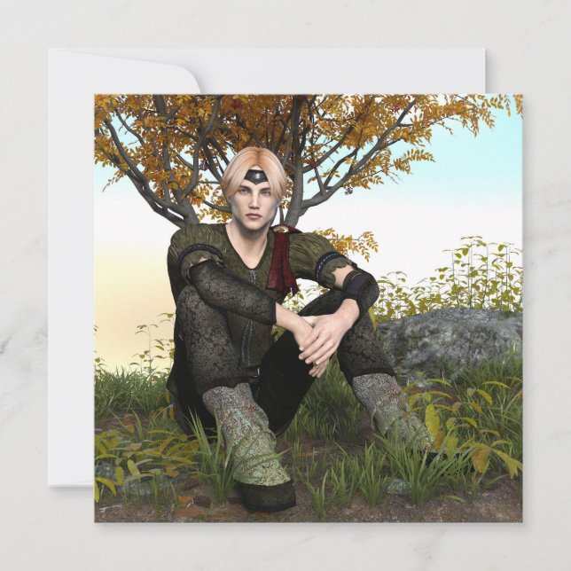 Fairy Tale Prince Karte (Vorderseite)