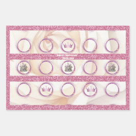 Fairy Tale Princess Birthday Geschenkpapier Set