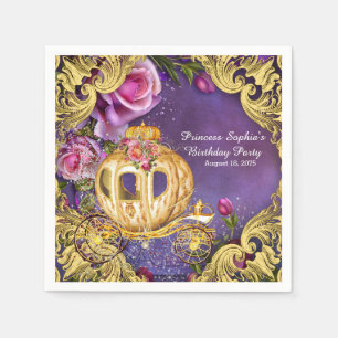 Fairy Tale Princess Birthday Party Serviette