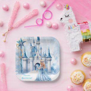 Fairy Tale Princess Burg Wilhelm Tell Pappteller
