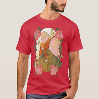 Fairy Tale Princess Cartoon Blumenzwiebeln, aber T-Shirt