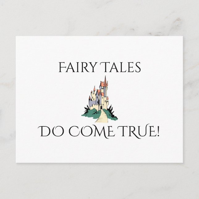 Fairy Tales do Come True Postkarte (Vorderseite)