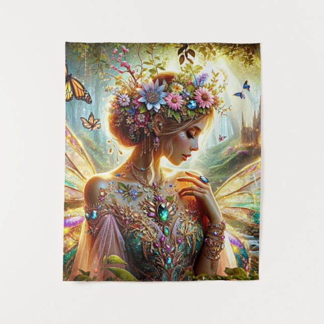 Fairy Tapestry Wandteppich (Vorderseite)