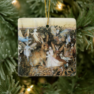 Fairy Twilight von John Anster Fitzgerald Keramikornament