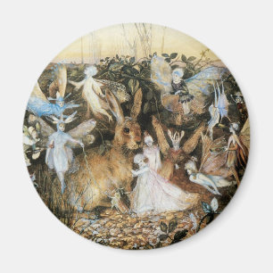 Fairy Twilight von John Anster Fitzgerald Magnet