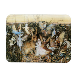 Fairy Twilight von John Anster Fitzgerald Magnet