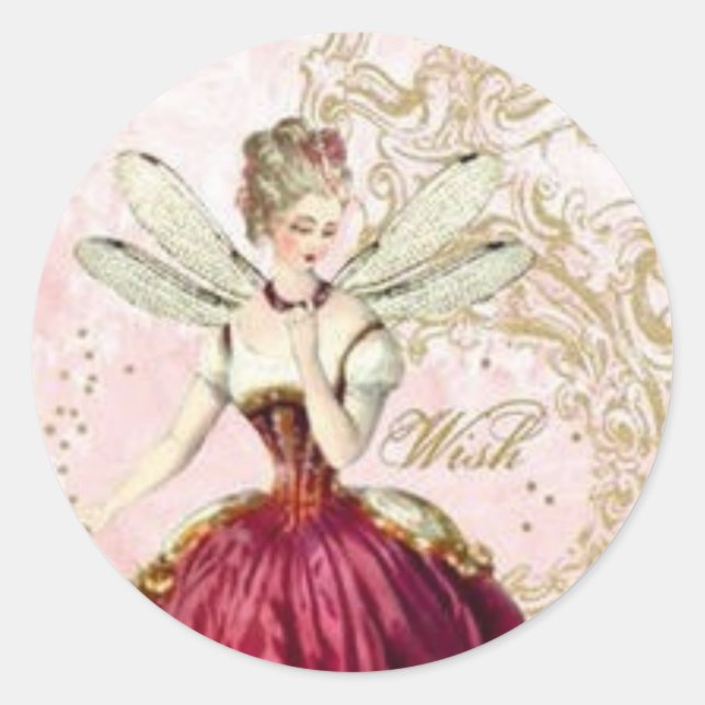 Fairy Umschlag Aufkleber (Vorderseite)