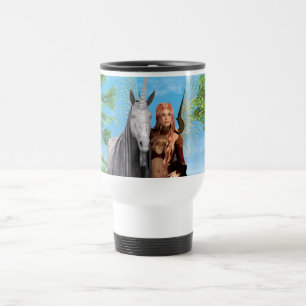 Fairy und Unicorn Reisebecher