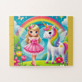 "FAIRY & UNICORN" JIGSAW PUZZLE