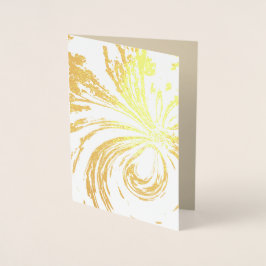 "Fairy Wand" Blank Gold Foil Card mit Umschlag Folienkarte