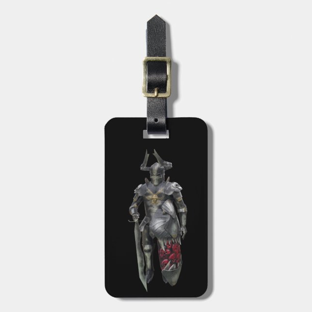 Fairy Warrior Gepäckanhänger (Vorderseite vertikal)