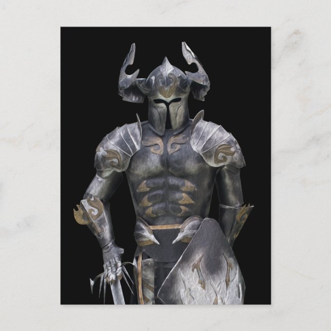 Fairy Warrior Postkarte (Vorderseite)