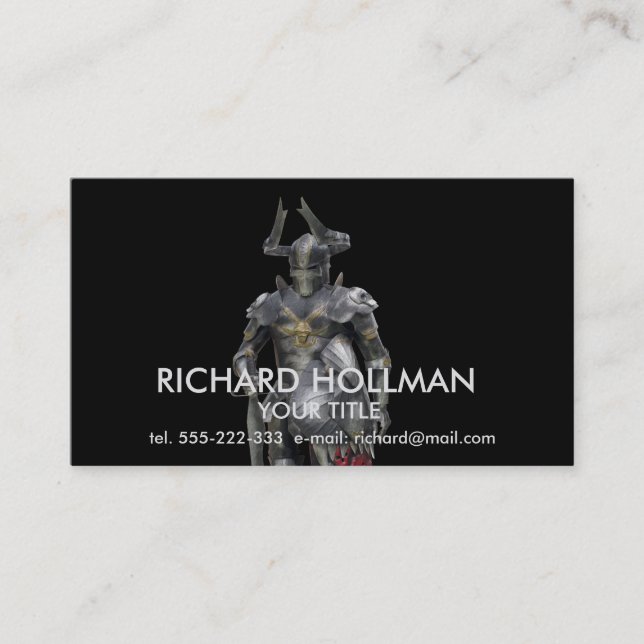 Fairy Warrior Visitenkarte (Vorderseite)