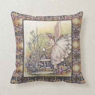 Fairy Watering Blume Kissen
