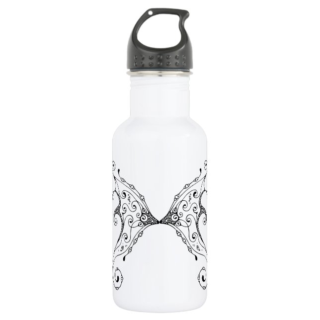 Fairy Wings Edelstahlflasche (Vorderseite)
