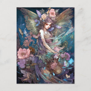 Fairy Woman Fantasy Art Postkarte