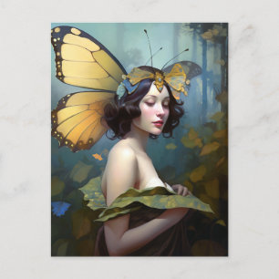 Fairy Woman Fantasy Art Postkarte