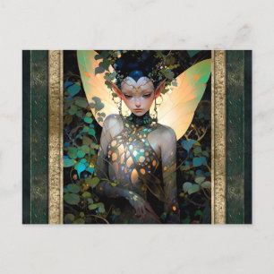 Fairy Woman Fantasy Art Postkarte