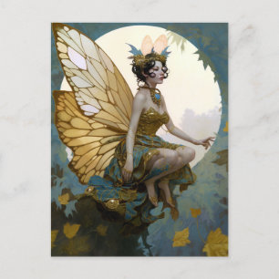 Fairy Woman Fantasy Art Postkarte
