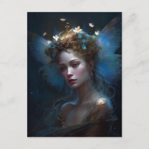 Fairy Woman Fantasy Art Postkarte