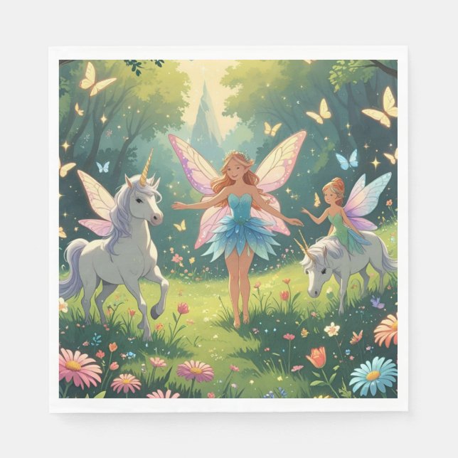 Fairy Wonderland Collection Paper Serviette (Vorderseite)