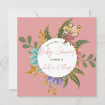 Fairy Wonderland Magical Woodland Baby Dusche