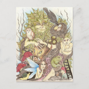Fairy Wonderland Postkarte