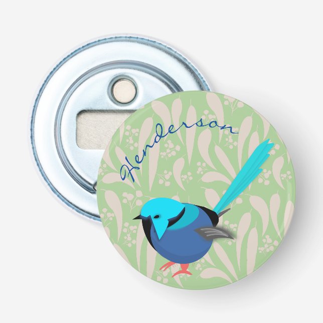 Fairy Wren Flaschenöffner (Vorderseite)