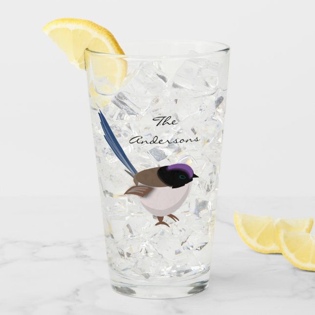 Fairy Wren Glas (Vorderseite Ice)