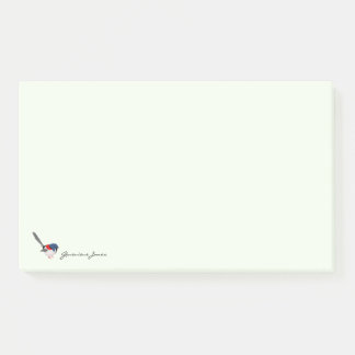 Fairy Wren Post-it Klebezettel