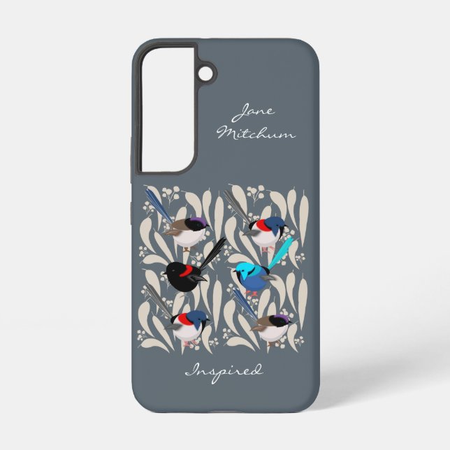 Fairy Wrens Case-Mate Samsung Galaxy Hülle (Rückseite)