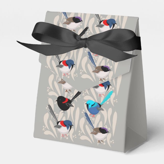 Fairy Wrens Geschenkschachtel (Vorderseite)