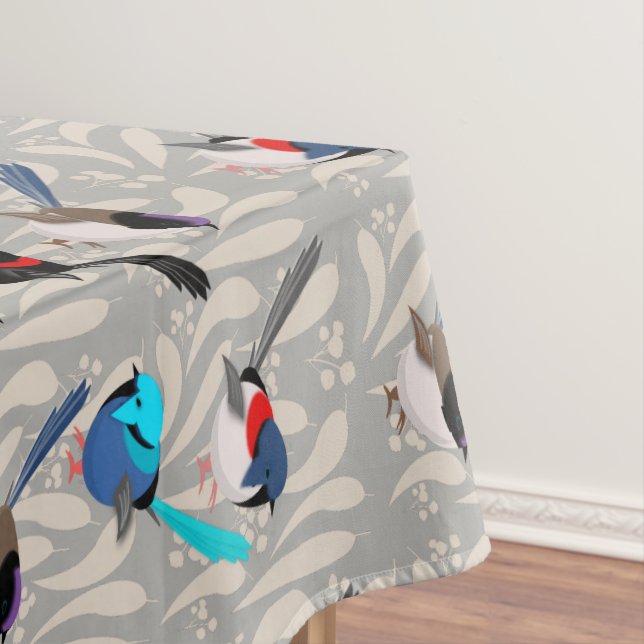 Fairy Wrens Tischdecke (Beispiel)