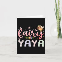 Fairy Yaya Magical Floral Birthday Girl Fairytale