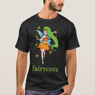 Fairycore Aesthetic Fairy Girl Unicorn Grunge Mess T-Shirt