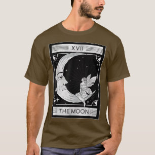 Fairycore-Ästhetik Die Mond Fairy Tarot Card T-Shirt