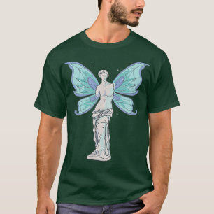 Fairycore-Ästhetik-Fee Venus von Milo Statue Fae T-Shirt
