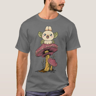 Fairycore Ästhetik Kawaii Feen Hase Kaninchen Auf T-Shirt