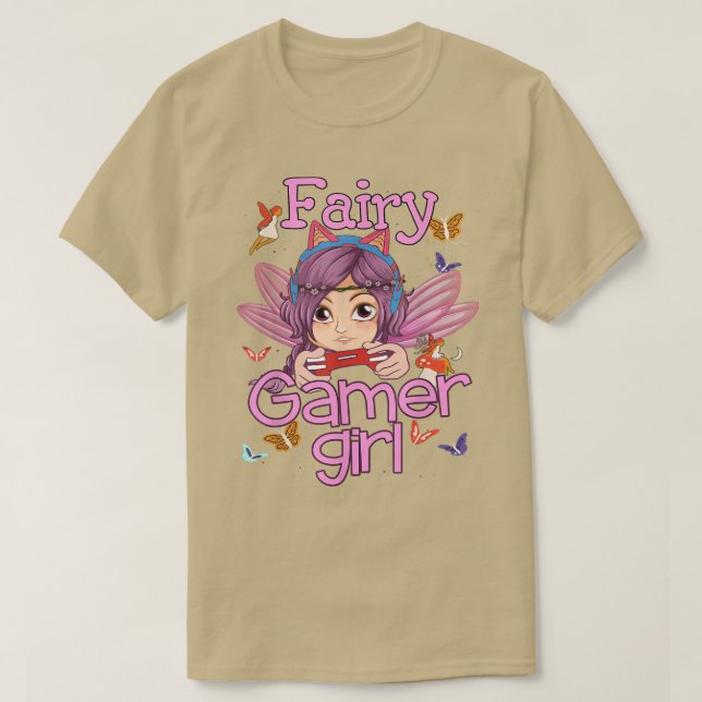 Fairycore Ästhetische Fairy Core Grunge Video Game T-Shirt (Design vorne)