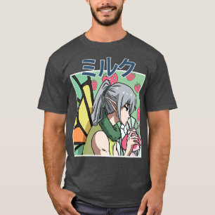 Fairycore Ästhetische Fairy Drink Japanischer Stra T-Shirt